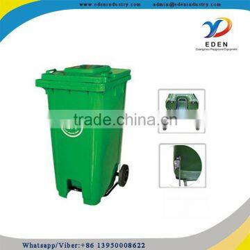 Good Quality Triangle Plastic Trash Can Mockup