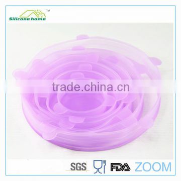 Food grade silicone vacuum lids