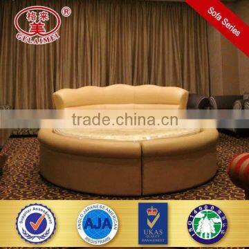 Europe Hot Sale PU Round Bed