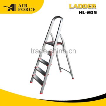 AF HL-205 Top Safe 5 Steps Aluminum Step Ladder for Home Use