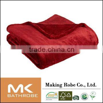 100% Polyester Travel Fleece Airline Blanket photo-2