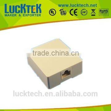 8P8C RJ45 MODULAR SURFACE MOUNT BOX