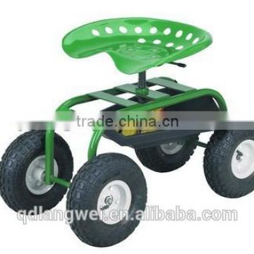 $30000 Quality Guarantee TUV Tractor Style Rolling Garden Seat Work