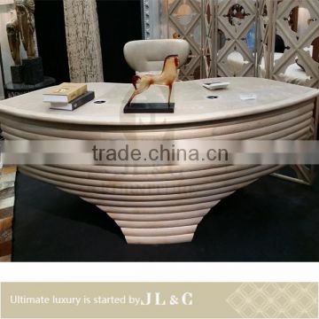 Classical AT12-09 desk in study room from JL&C furniture lastest designs 2014 (China supplier)