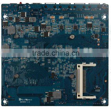 4 Lan Intel atom D525 network security firewall motherboard