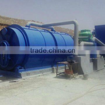 pyrolysis fuel oil from waste plastic with 53% oil yelid