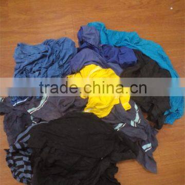 Mix knit microfiber rags for oil cleaning