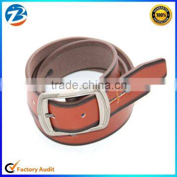 2016 Most Fashion Men Leather Belt With Alloy Pin Buckle Casual PU Belt