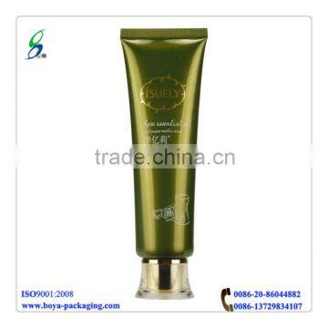 squeeze tube for cosmetics packaging with acrylic cap