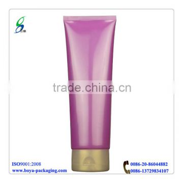 2014 aluminum plastic tube round shape cosmetic tube for cream packing