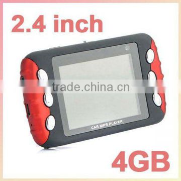 4GB 2.4 Inch TFT LCD FM Transmitter Car MP3 MP4 MP5 Player