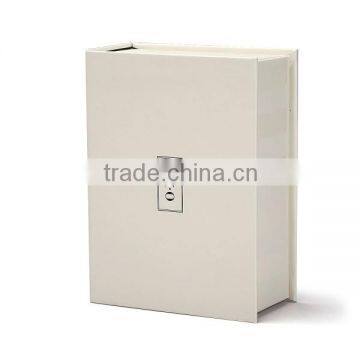 High quality packaging factory customize large white gloss gift boxes