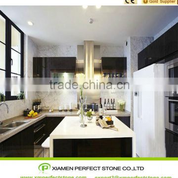 Kitchen island design with kitchen cabinet with island set