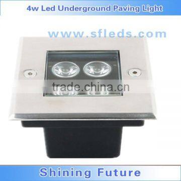 Multifunctional 4w solar led underground paving light