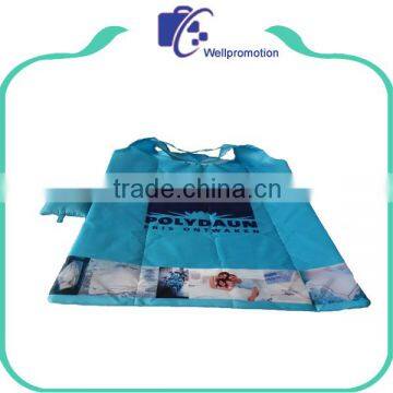 New Arrival 210 D Foldable Polyester Tote Bag / Promotional Tote Bags for Shopping