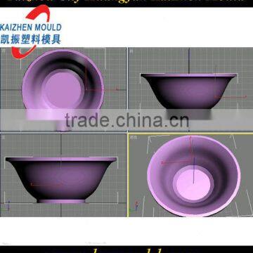 Plastic bowl mold