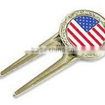 Bronze Solid Magnet holds Ball Marker Metal Divot Fixer