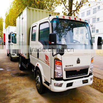 howo refrigerator van truck