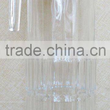 High quality dinnerware glass mason jar with plastic lid for sale