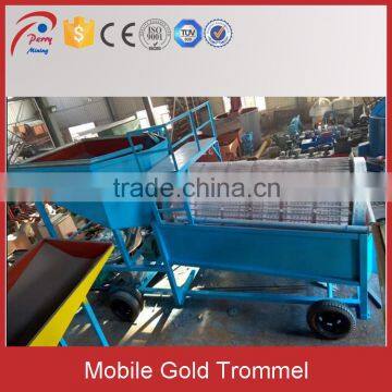 Rotary Drum Type Sand Gold Separating Sieve, River Gold Washing Equipment photo-5