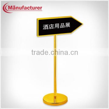 Sign Pop Led Sign Stand Direction Sign Board for Hotel