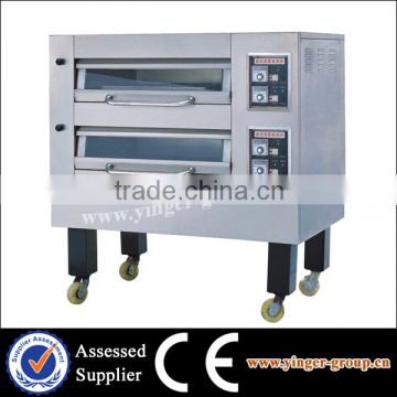 YGYXD-40S Commercial double mini cake baking oven Electric Baking Deck Oven