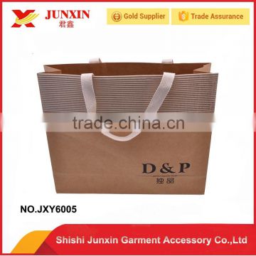 High quality Handled Kraft paper shopping bag