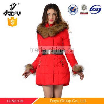 Warm Winter Beauty Jacket Design Fashion Coat Suit Woman, Custom Fur Collar Jacket Down Coat photo-2