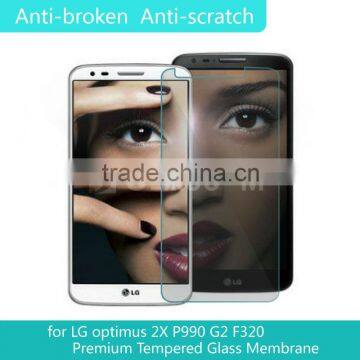 2013 the Newest Model Tempered Glass Screen Protector for LG G2