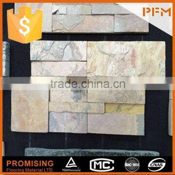 Castle Exterior Wall Decoration Black Slate Strips Tile photo-3