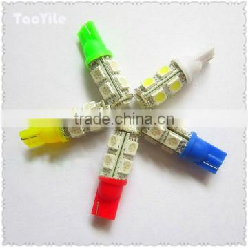 China alibaba T10 5050 9smd led lighting led indicator car light