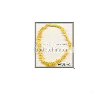 Www.Alfamber.Com - Yellow Amber Necklace for Teething