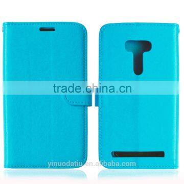 Mobile Phone PU Leather Flip Card-slot Case for ASUS Zenfone Selfie ZD551KL 5.5
