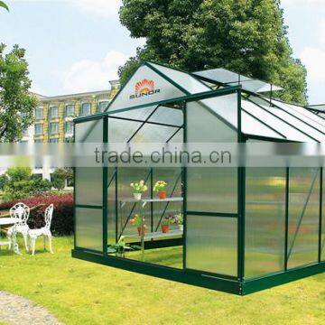 10X10ft 6mm Polycarbonate greenhouse