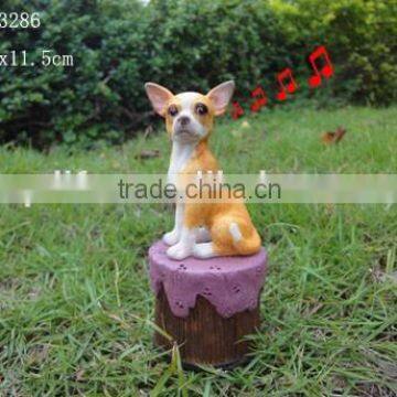 Polyresin sensor Ibizan Hound dog figurine Office decoration