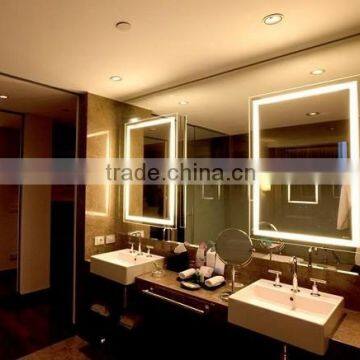 Hotel LED lighting sauna mirror