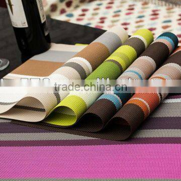 pvc woven tablemat