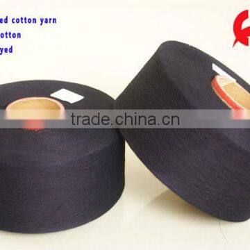 open end/OE indigo dyed cotton yarn NE 32S/1