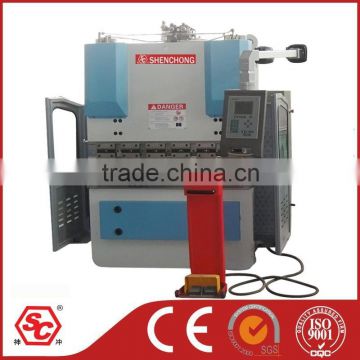 WE67K-40T/1300 shenchong mini CNC hydraulic press brake for sale