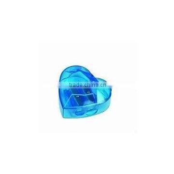 Heart Shape Plastic Pencil Sharpener
