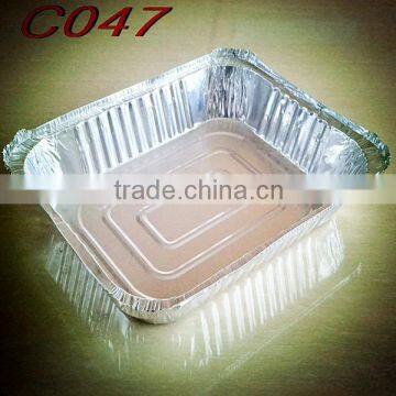 2015 Zhongbo rectangular aluminum foil container