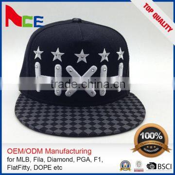 Fashion Snapback Colorful Geometric Baseball Cap Men & Women 5 Panel Snapback Hat And Cap