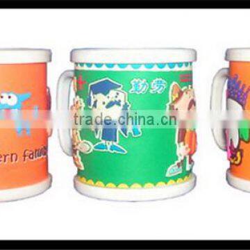 Top fashion colorful tumbler plastic office auto cup