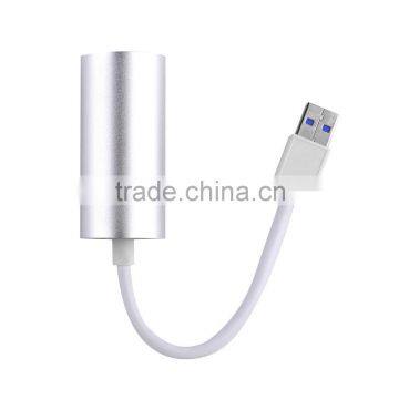 Aluminum USB 3.0 to RJ45 Gigabit Ethernet LAN Adapter 1000Mbps for PC Laptop Wholesale photo-4