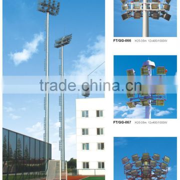 30m high mast lighting pole