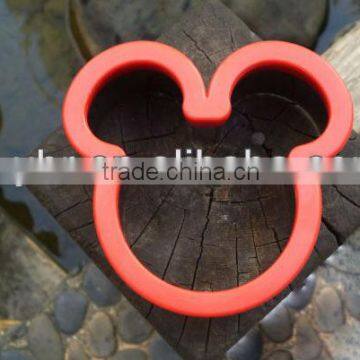 Colourful mickey shape cookie cutter