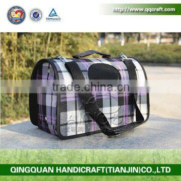 Fashion foldable pet carrier travel Bag portable pet carry bag