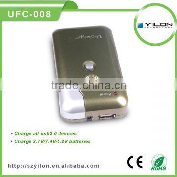 shenzhen manufacturer colorful and multi-function portable mobile battery charger