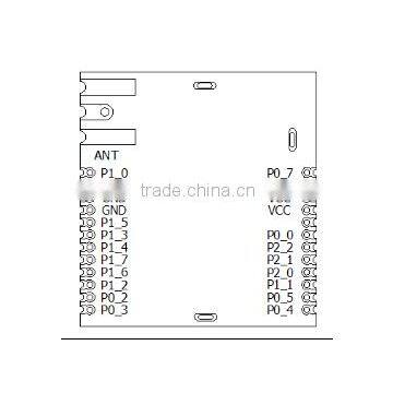 Cc1110 433mhz SOC 8051 MCU CC1110 RF Module 433.92mhz Receiver rf Module photo-2