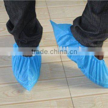 Disposable plastic medical CPE shoe covers